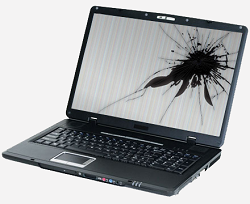 Broken Laptop Screen